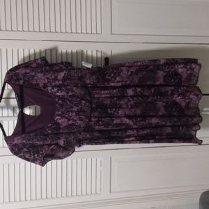 Purple Torrid Regency Style Dress